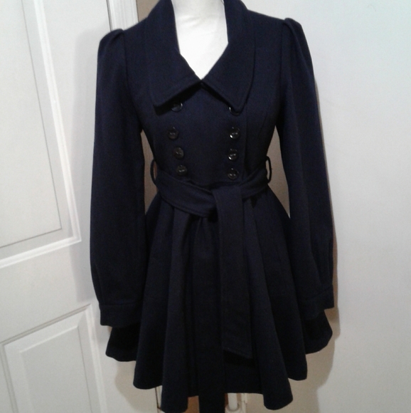 Forever 21 Jackets & Blazers - 🌺 Like New Forever 21 Black Wool Winter Coat/Jacket